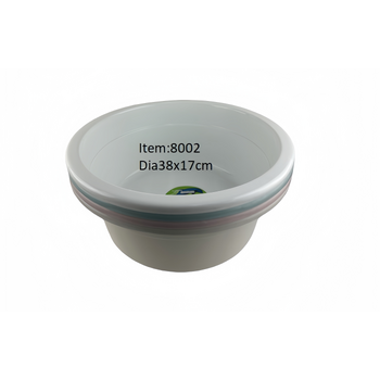 Round Plastic Basin Colour Dia38x17cm