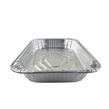 1pc Aluminum Foil Tray-Rectangular 45.7x34x6.5cm 