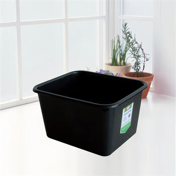 15L Storage Container Black 36x30.5x20.5cm 