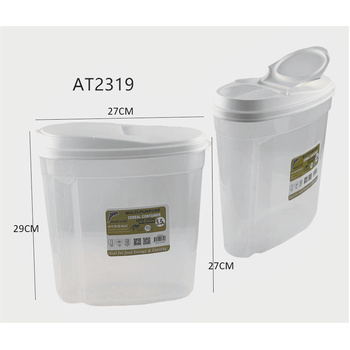 Plastic Cereal Container 5.5L 28x13.5x28cm