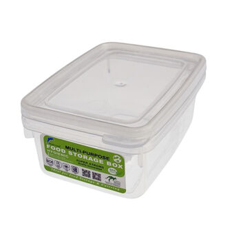 1L Plastic Food Storage Box 13x18x8cm