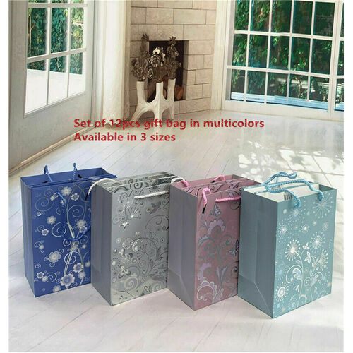 www.smartlinkhome.com.au - 3 SIZE Paper Gift Carry Bags Party With Handles 12/240