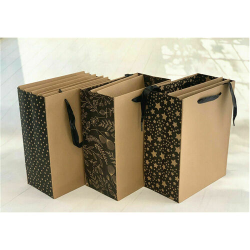 www.smartlinkhome.com.au - 3 SIZE Paper Gift Carry Bags Party With Handles  12/240