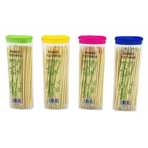 Bamboo Pocket Toothpick 70pc 