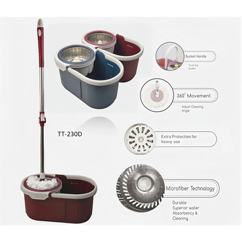 Spinning Mop Bucket Set