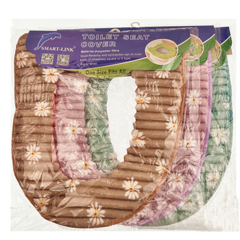 Cushioned Toilet Seat Cover-Assorted Pattern